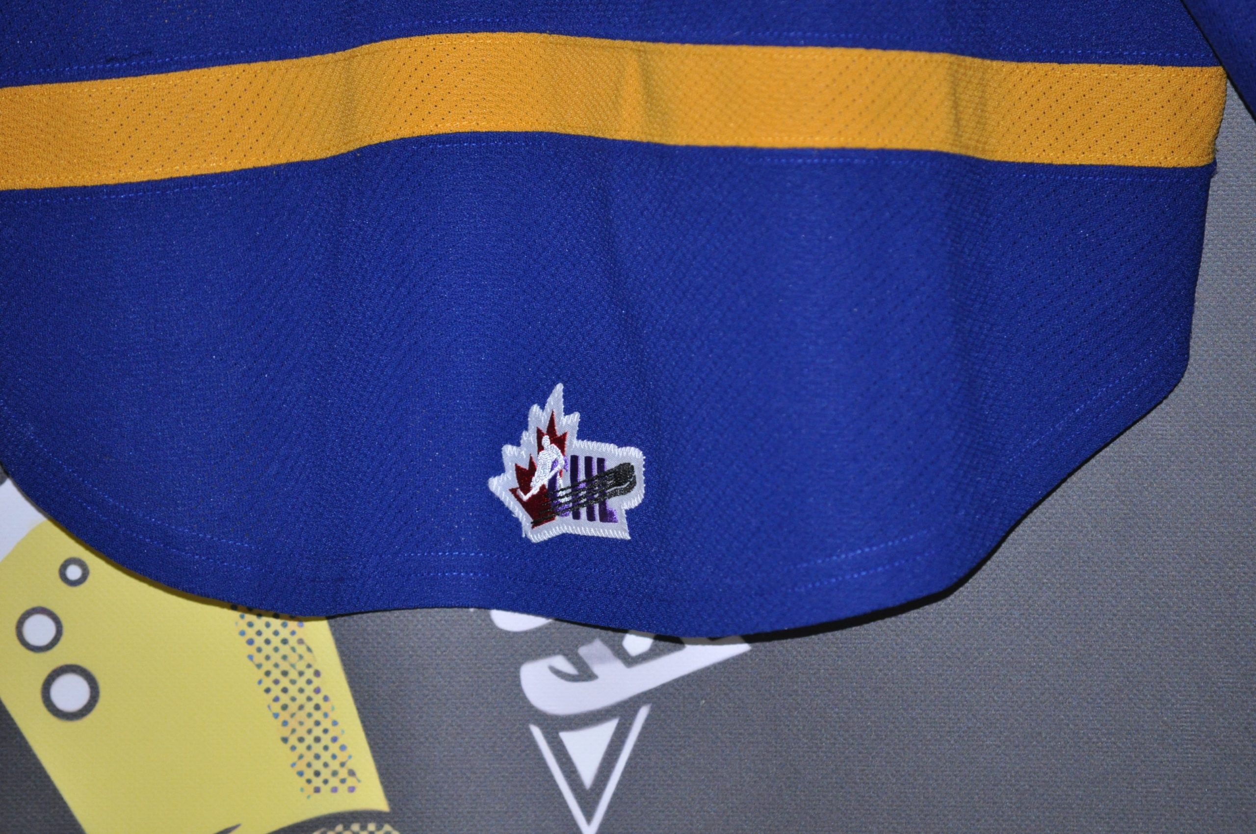2018-19 WHL Saskatoon Blades #17 Eric Florchuk Game Worn jersey.
