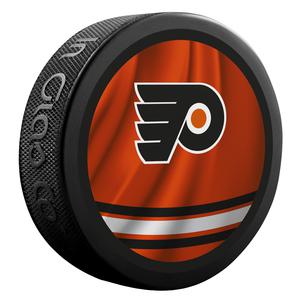 2021 Philadelphia Flyers  2 Sided Official Retro Jersey puck.