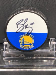 2017-18 San Jose Sharks Foundation Limited Edition Mystery Pucks Collection. Bay Area Unite Golden State Warriors #88 Brent Burns.